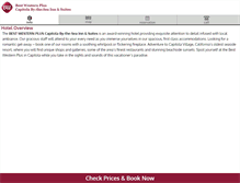 Tablet Screenshot of bestwesterncapitola.com